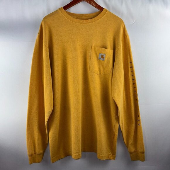 Carhartt Other - Carhartt Workwear Loose-Fit Long-Sleeve Pocket T-Shirt for Men